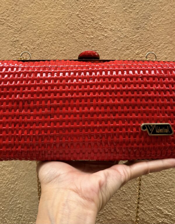 Borsetta in paglia Valentino Vintage