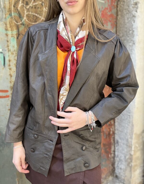 Giacca in Nappa Moka