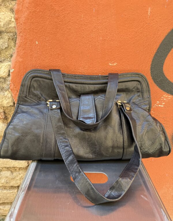 Borsa in pelle Nera