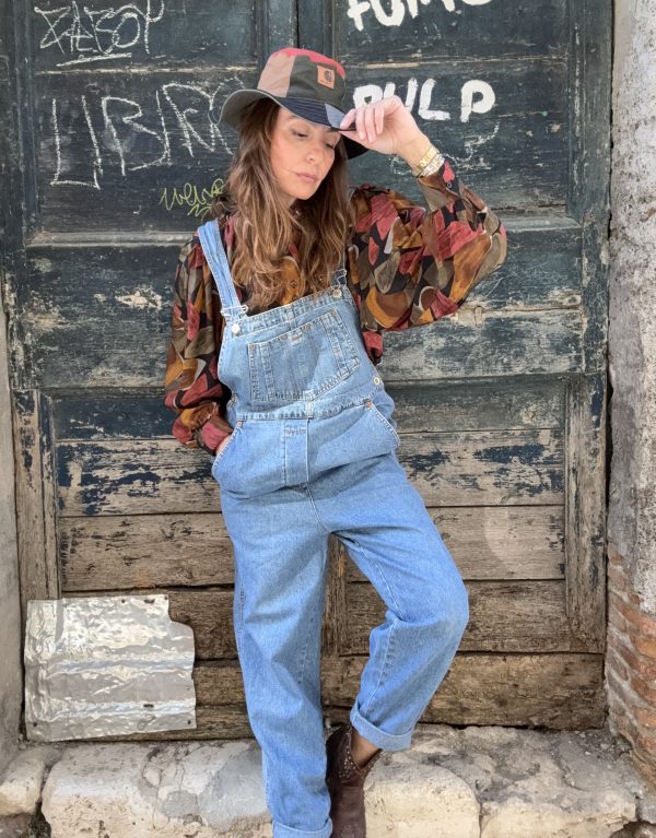 Salopette in denim