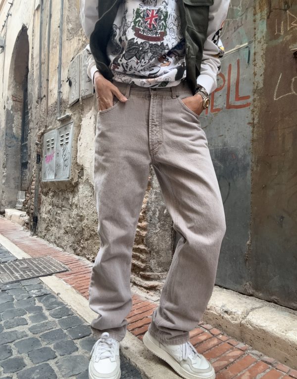 Jeans ecrù fit relaxed 🥜