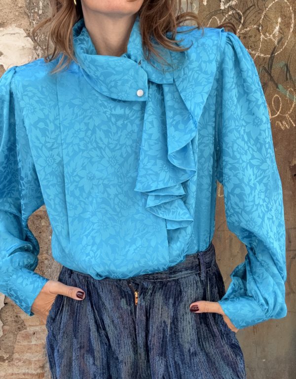 Camicia azzurro turchese – Taglia L